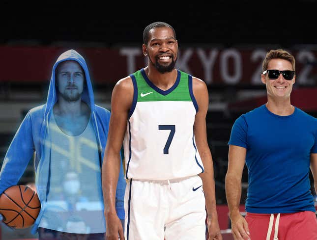 Image for article titled Kevin Durant Forms Burner Country To Compete In Tokyo Olympics