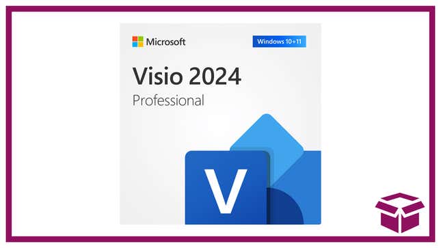 Image for article titled Expires Soon: Take 86% Off a Lifetime License for Microsoft Visio 2024 Pro for a Limited Time