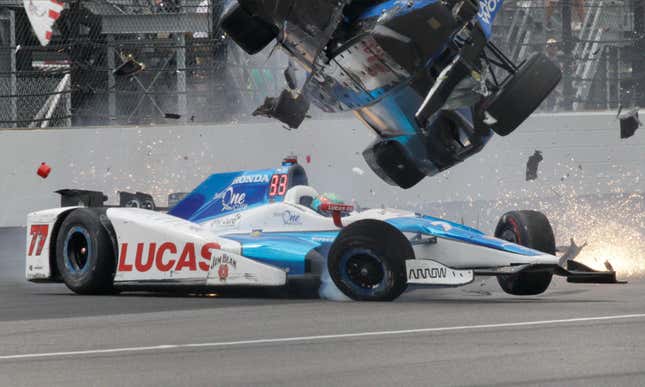 Image for article titled Here Are Your Favorite Indy 500 Moments