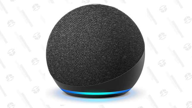   Echo Dot 4th Gen (Black) | $40 | Amazon
Echo Dot 4th Gen (White) | $40 | Amazon
Echo Dot 4th Gen (Twilight Blue) | $40 | Amazon 