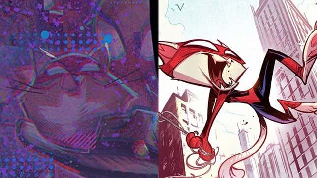 Across the Spider-Verse' posters introduce new human, feline characters 