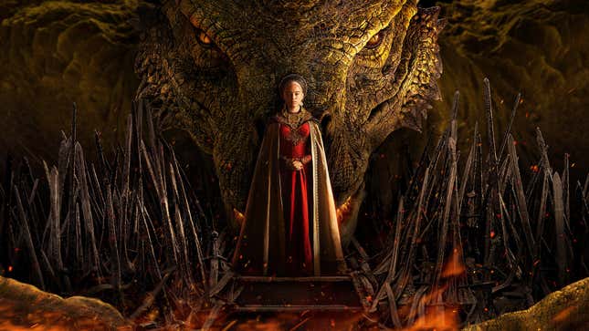 Season 1 key art for HBO's House of the Dragon.