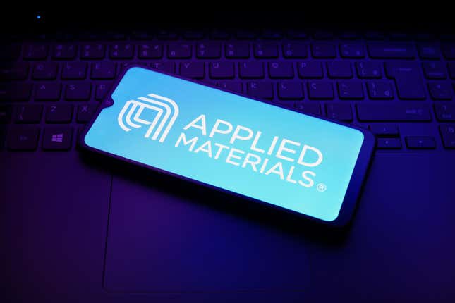 Image for article titled Applied Materials, Palo Alto tumble as their earnings projections disappoint