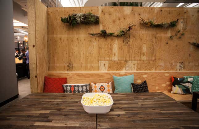 Pictured: the dining area.