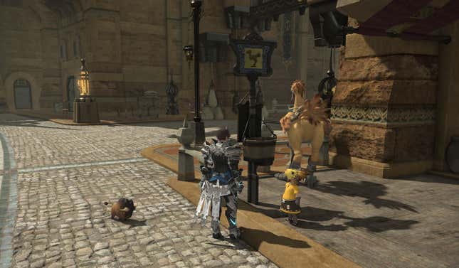 Why look, a chocobo.