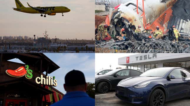 Image for article titled Spirit Airlines' worth, Tesla's miss, and drug hikes: Business news roundup