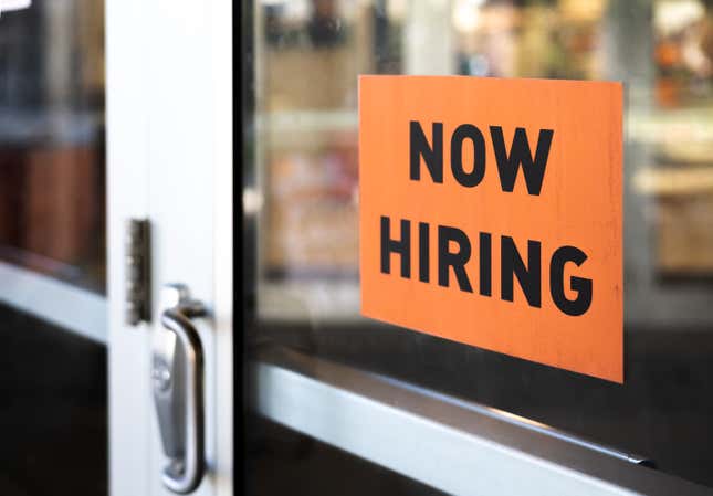 Image for article titled Hiring slowed in January as the U.S. added fewer jobs than expected