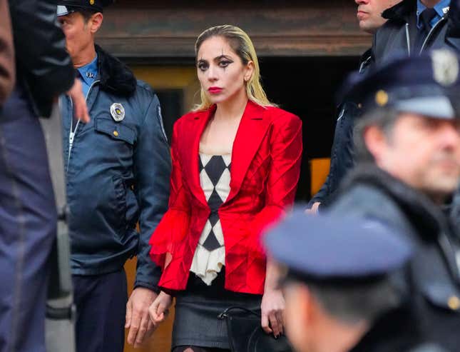 Lady Gaga: il make up look della nuova Harley Quinn