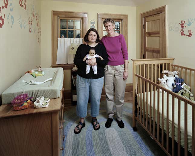 Desiree & Karen, expecting in 68 days.