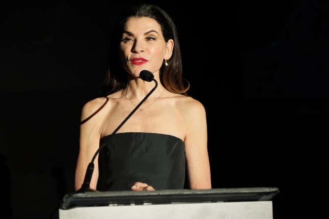 NEW YORK, NY - DECEMBER 5: Julianna Margulies attends Museum of Jewish Heritage - A Living Memorial to the Holocaust Generation to Generation Gala Dinner at Museum of Jewish Heritage on Dec. 5, 2023, in New York City. 