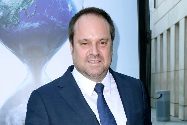 FILE - Jeff Skoll arrives at the Los Angeles premiere of &quot;An Inconvenient Sequel: Truth to Power&quot; at the Arclight Hollywood, July 25, 2017, in Los Angeles. Participant, the activist film and television studio that has financed Oscar winners like “Spotlight” and socially conscious documentaries like “Food, Inc,” and “Waiting For Superman” is closing its doors after 20 years. Billionaire Skoll told his staff of 100 in a memo shared with The Associated Press on Tuesday, April 16, 2024, that they were winding down company operations. (Photo by Willy Sanjuan/Invision/AP, File)