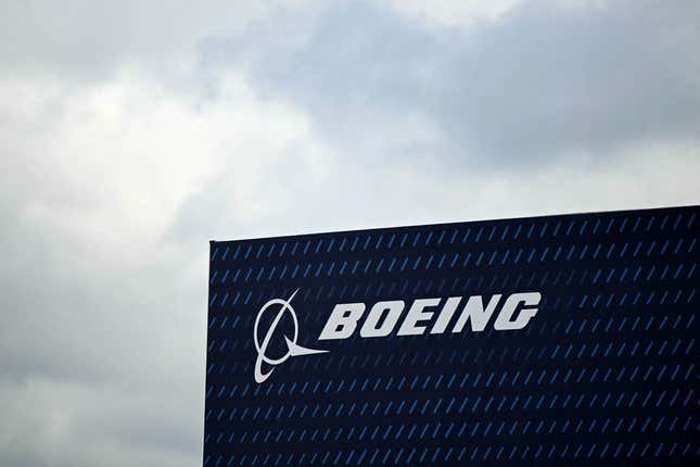 Logo de Boeing