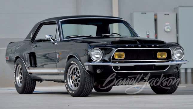 1968 Ford Mustang Black Hornet