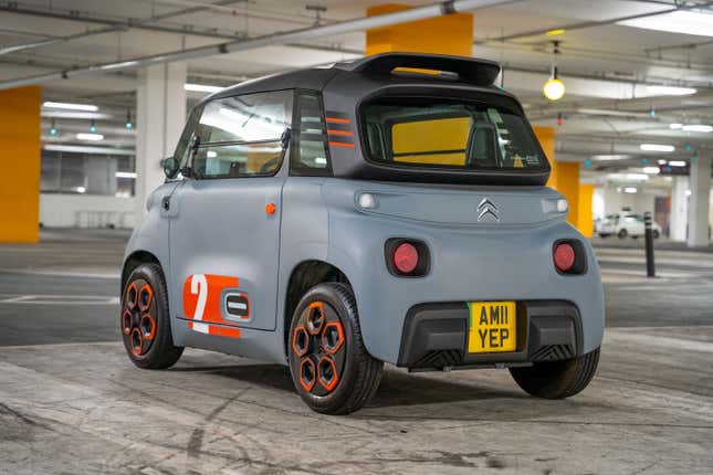 Image for article titled The Citroen Ami Is a Friend on Wheels