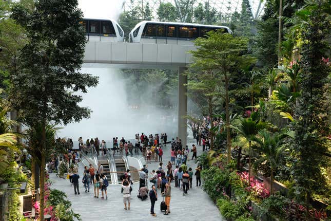 Singapore Changi's Massive Expansion Includes A Jewel