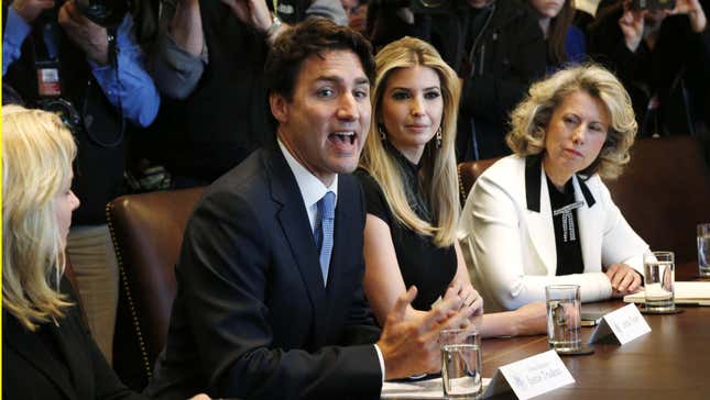 Image for article titled Ivanka Trump’s latest White House photo op does nothing for working women