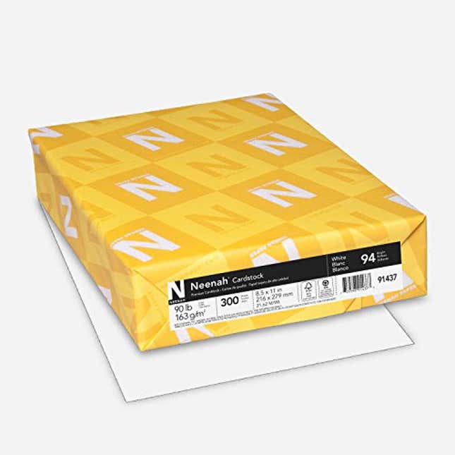 Image for article titled Neenah Index Cardstock, Now 40% Off