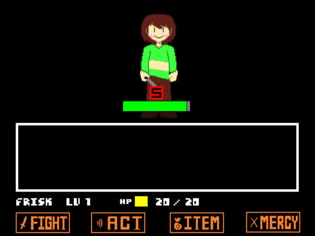 Undertale: Chara Boss Fight Screenshots and Videos - Kotaku