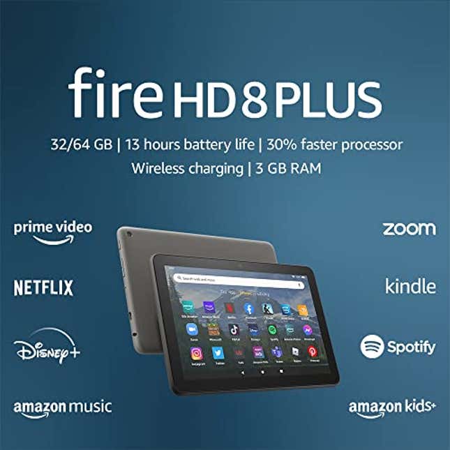 Image for article titled Enhance Your Digital Experience with Amazon Fire HD 8 Plus, 38% Off