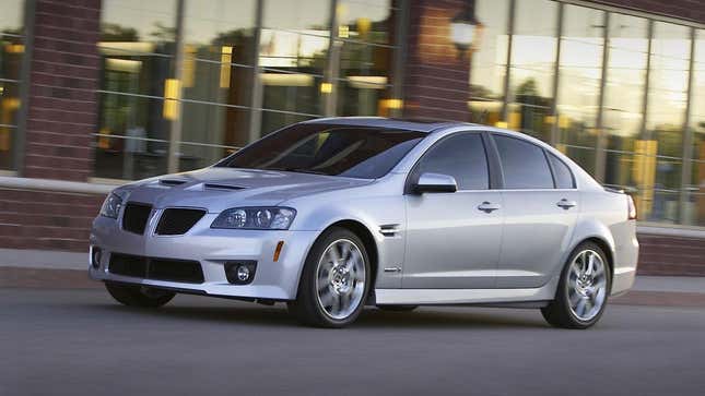 Pontiac’s G8 GXP Was a Glorious Last Gasp for a Formerly Great Brand