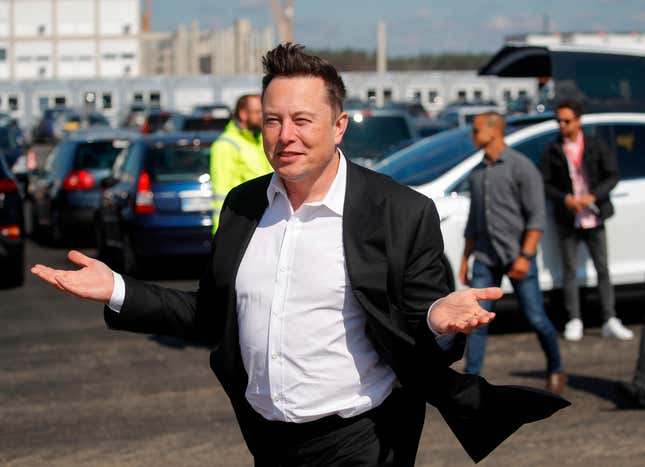 Elon Musk is the CEO of Tesla.