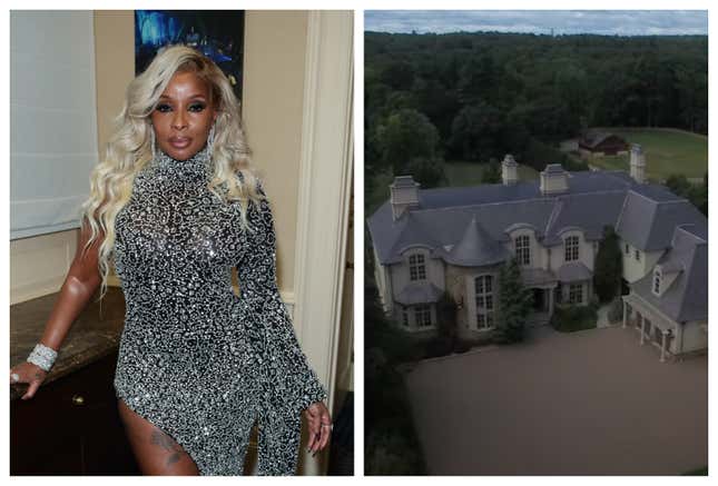 Image for article titled Tasteful or Tacky? Peak Inside Mary J. Blige&#39;s Gorgeous NJ Mansion