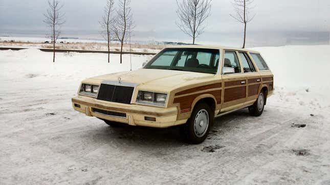 A 1982 Chrysler LeBaron Town & Country