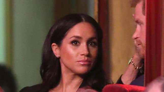 Prince Harry, Duke of Sussex and Meghan, Duchess of Sussex attend the Royal British Legion Festival of Remembrance at the Royal Albert Hall on November 10, 2018 in London, England.