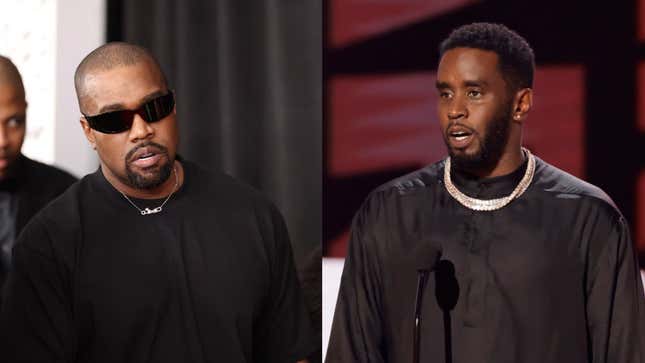 Image de l'article intitulé Kanye West vient peut-être de sortir sa chanson la plus controversée de tous les temps... et oui, elle implique Diddy