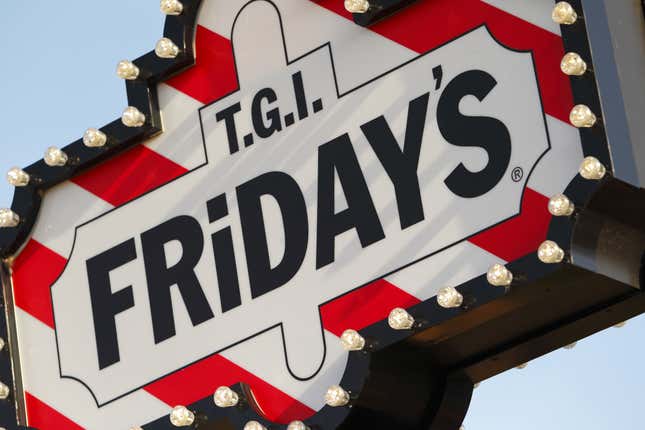 A T.G.I. Friday’s. 