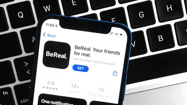 Image for article titled BeReal Is Launching a New Feature That Ignores the App's Entire Purpose