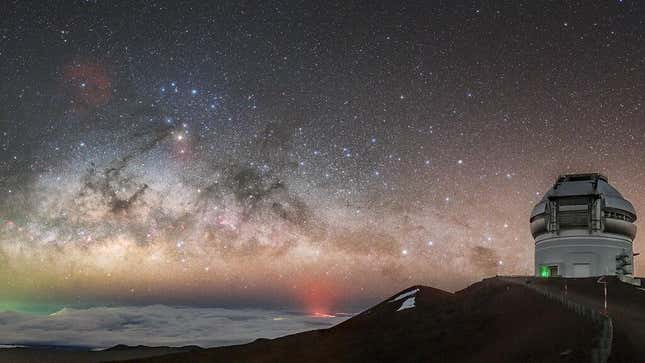 Gemini North on Maunakea in Hawai‘i.