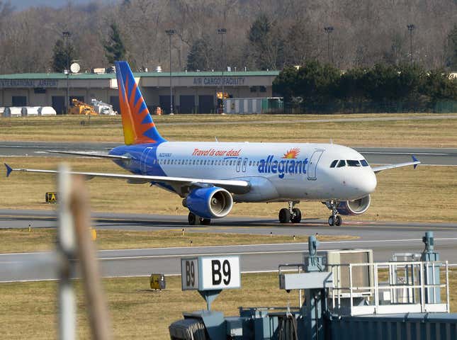 Un avion Allegiant