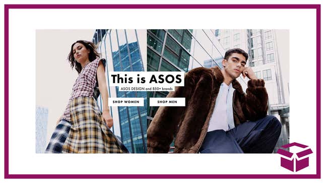 ASOS always offers great deals.