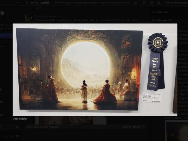 El “arte” ganador