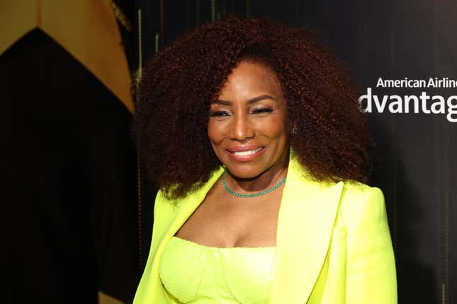 Stephanie Mills attends the broadway opening night of “The Wiz” at Marquee Theatre on April 17, 2024 in New York City.