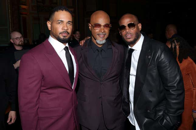 Damon Wayans Jr., Damon Wayans and Marlon Wayans attend the 56th NAACP Image Awards at Pasadena Civic Auditorium on February 22, 2025 in Pasadena, California.