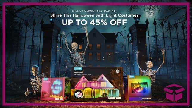 Image for article titled Govee&#39;s Spooktacular Sales are Here! Save Up to 45% On Halloween Decor and More