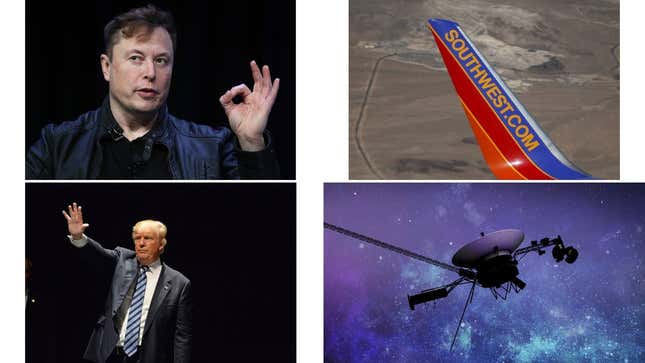 Image for article titled Elon Musk&#39;s deposition, Boeing&#39;s bad news, NASA&#39;s glitchy probe, when to exercise: The week&#39;s most popular