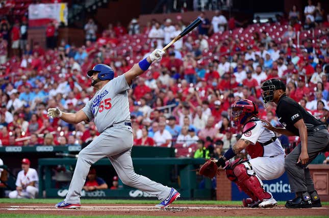 Albert Pujols as a Dodger playing against the Cardinals...feels wrong