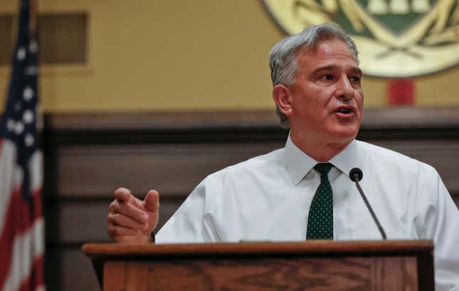 Allegheny county District Attorney Stephen Zappala Jr. 