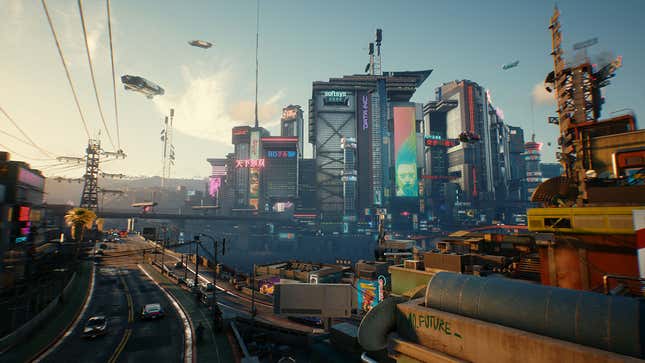 night city in cyberpunk 2077