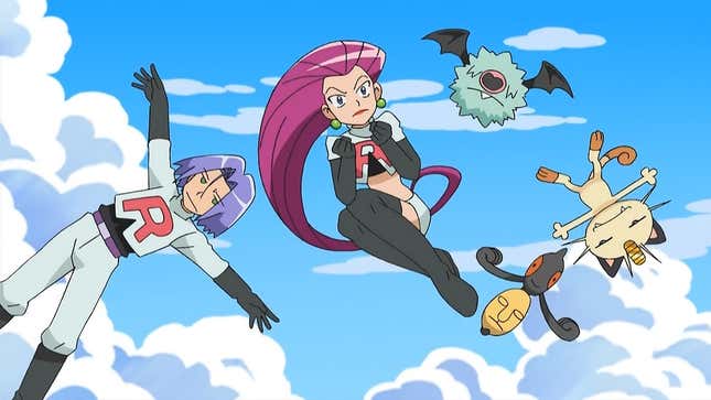 Team Rocket, blasting off again.