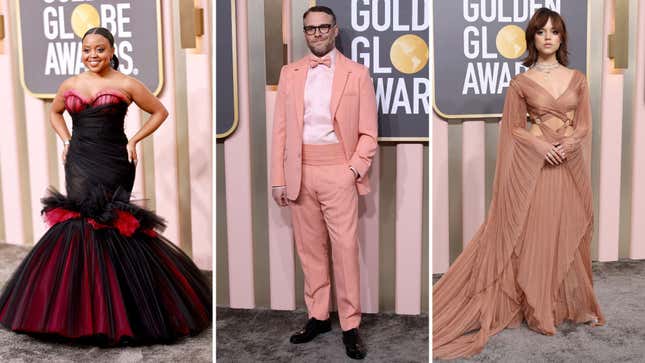 All Golden Globes 2021 Celebrity Red Carpet Dresses and Looks