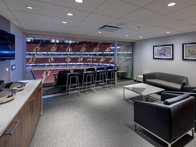 Image for article titled Peek inside the NBA's most luxurious suites for the fans who can shell out thousands