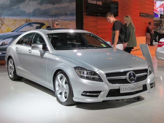 A 2012 Mercedes CLS