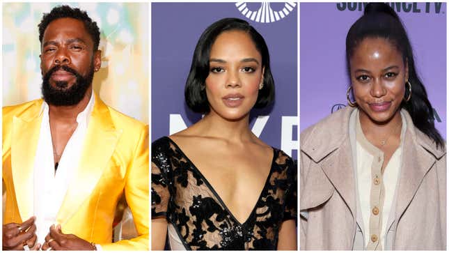 Colman Domingo, left; Tessa Thompson, Taylour Paige.