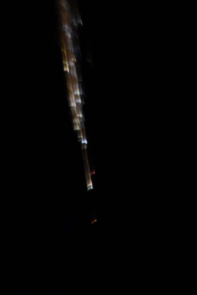 Image for article titled ISS Astronauts Saw &#39;Fireworks&#39; In Space As Russian Cargo Ship Burned Up In The Atmosphere