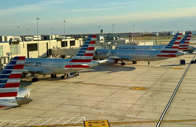 American Airlines planes