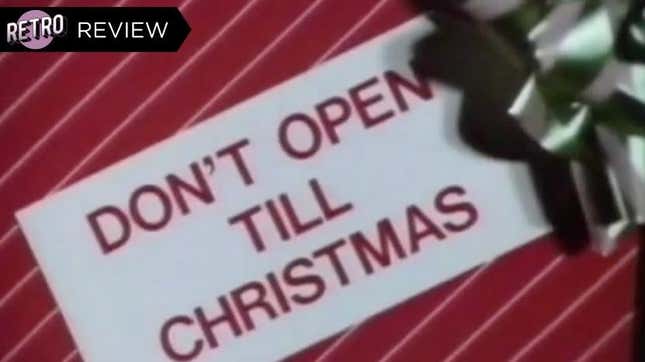 Don't Open Till Christmas 1984 Holiday Horror Retro Review